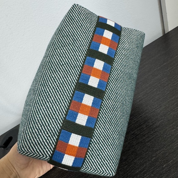 Hermes Toile Bride-A-Brac Small Travel Case - Picture 5 of 9